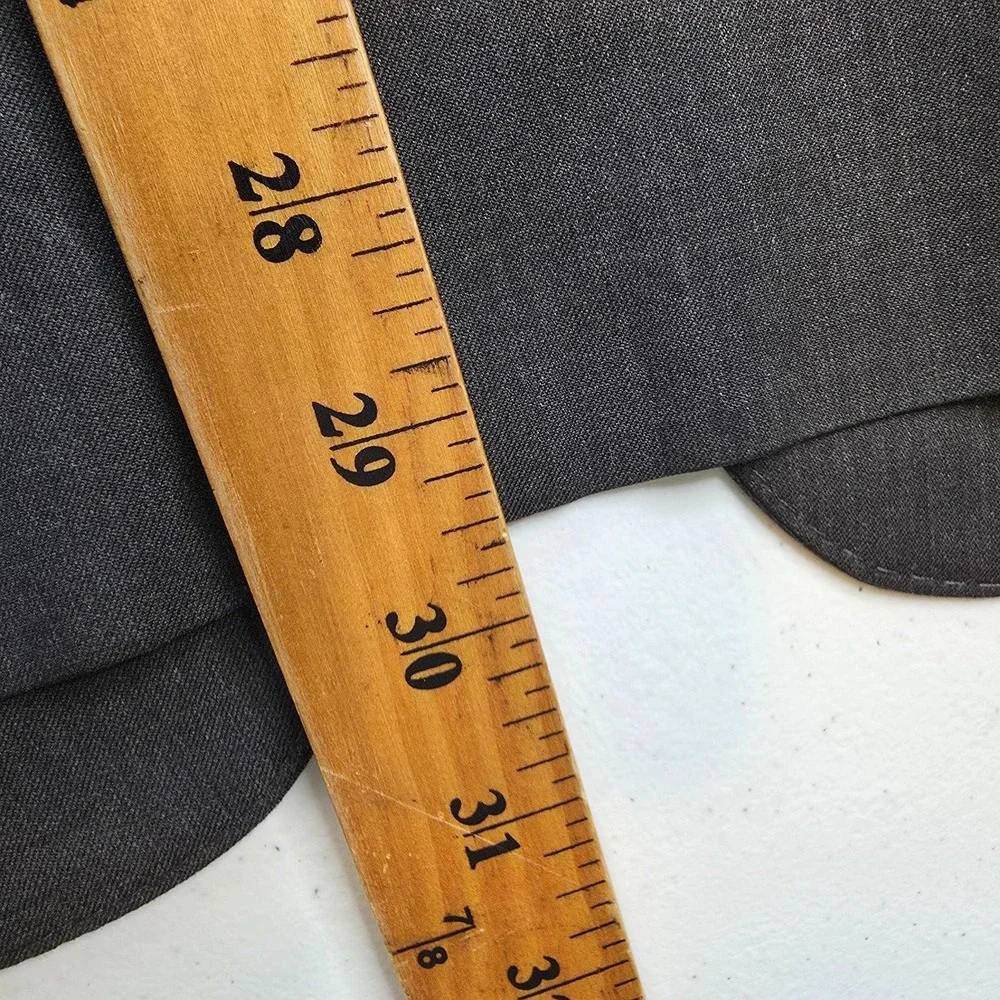 Cornelli Blazer Mens 48R Gray Sports Coat Jacket 2 B 100%‎ Wool Vented Italy